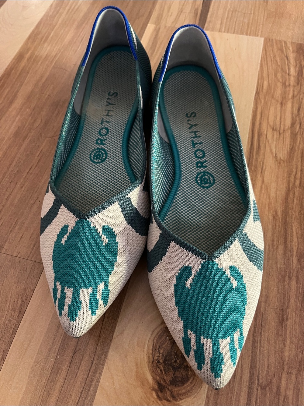 Rothy's Moroccan Green Limited Edition Retired